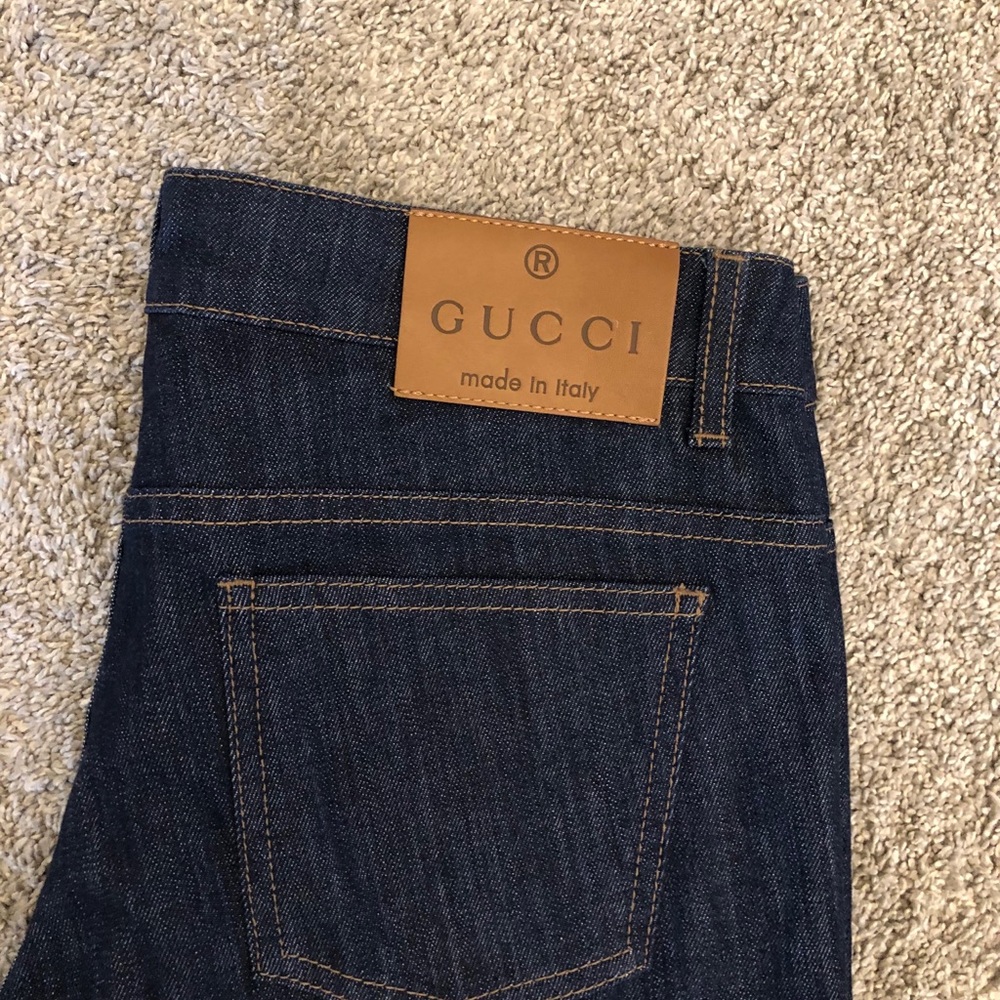 GUCCI straight denim jeans